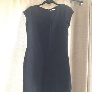 Dalia navy dress